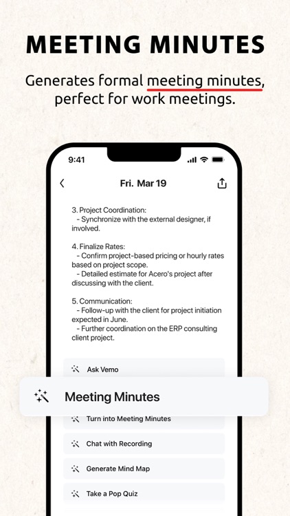 Vemo: AI Note Taker screenshot-7