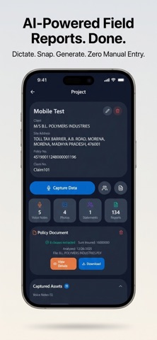 FieldScribe AI - Survey Report Screenshot 1 of 8