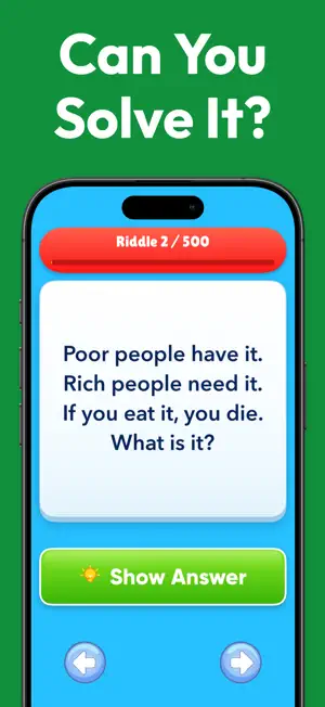 Tricky Riddles With Answers screenshot 1