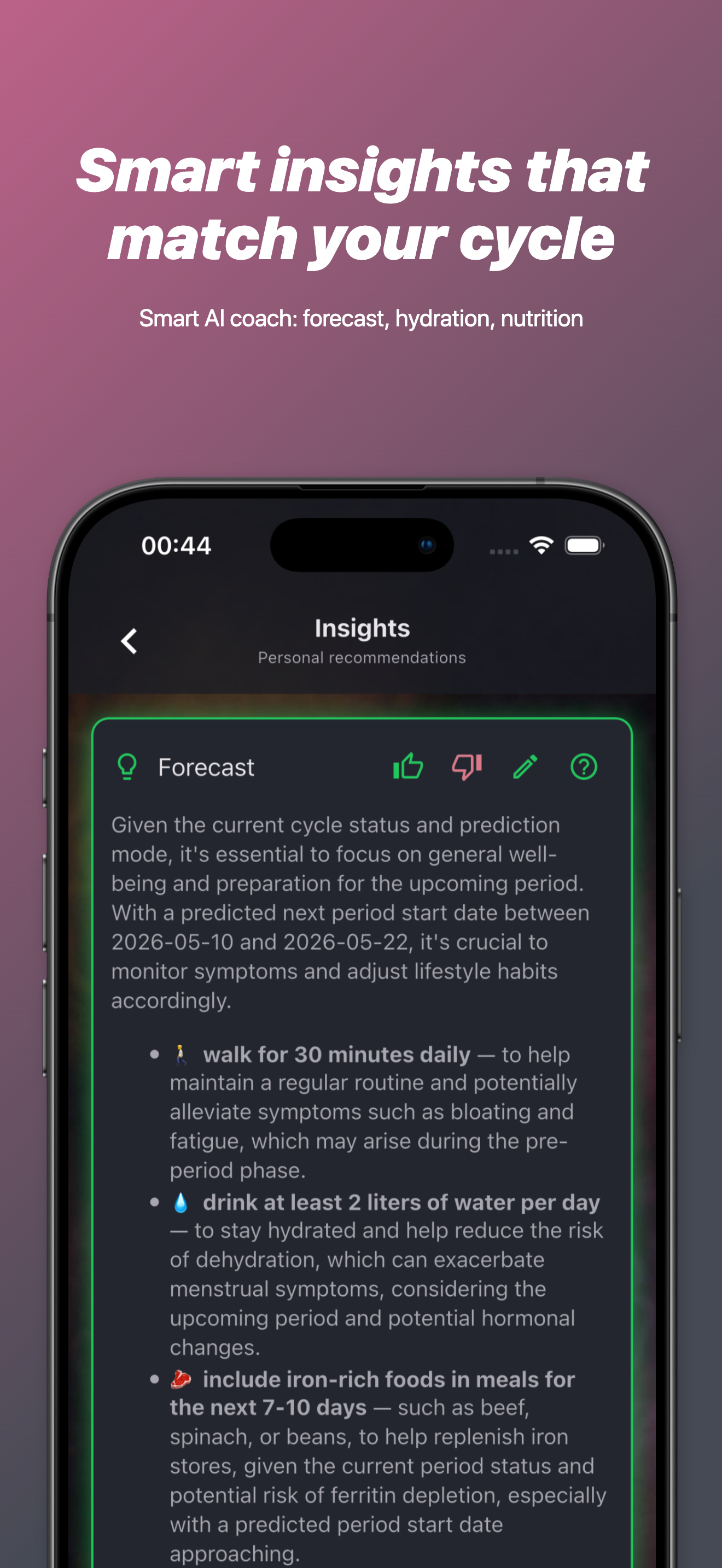 Bloomy - Cycle Period Tracker screenshot 5