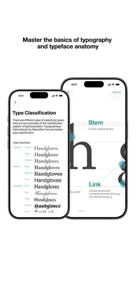 Typography Insight for iPhone-app screenshot 4