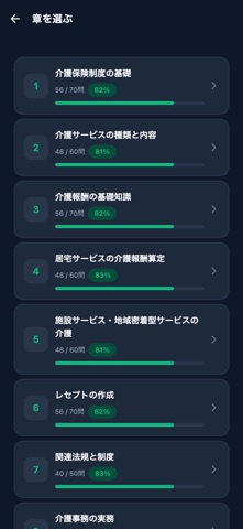 介護事務管理士対策 screenshot