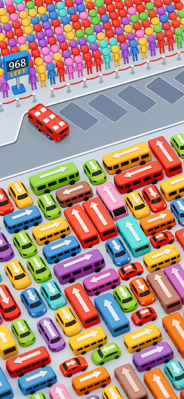 Screenshot #2 pour Car Jam 3D: Parking out puzzle