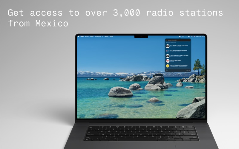 Screenshot #1 pour Mexico radio stations