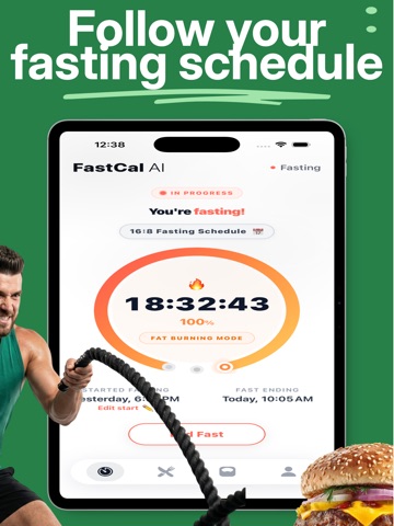 FastCal AI: Calories Tracker iPad screenshot