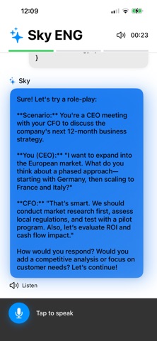 Sky ENG screenshot