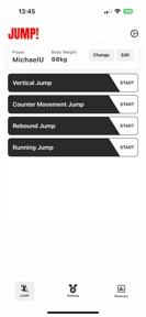 JUMP! - Measure your jump screenshot