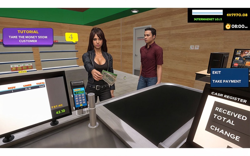Supermarket Cashier Mega Store Screenshot