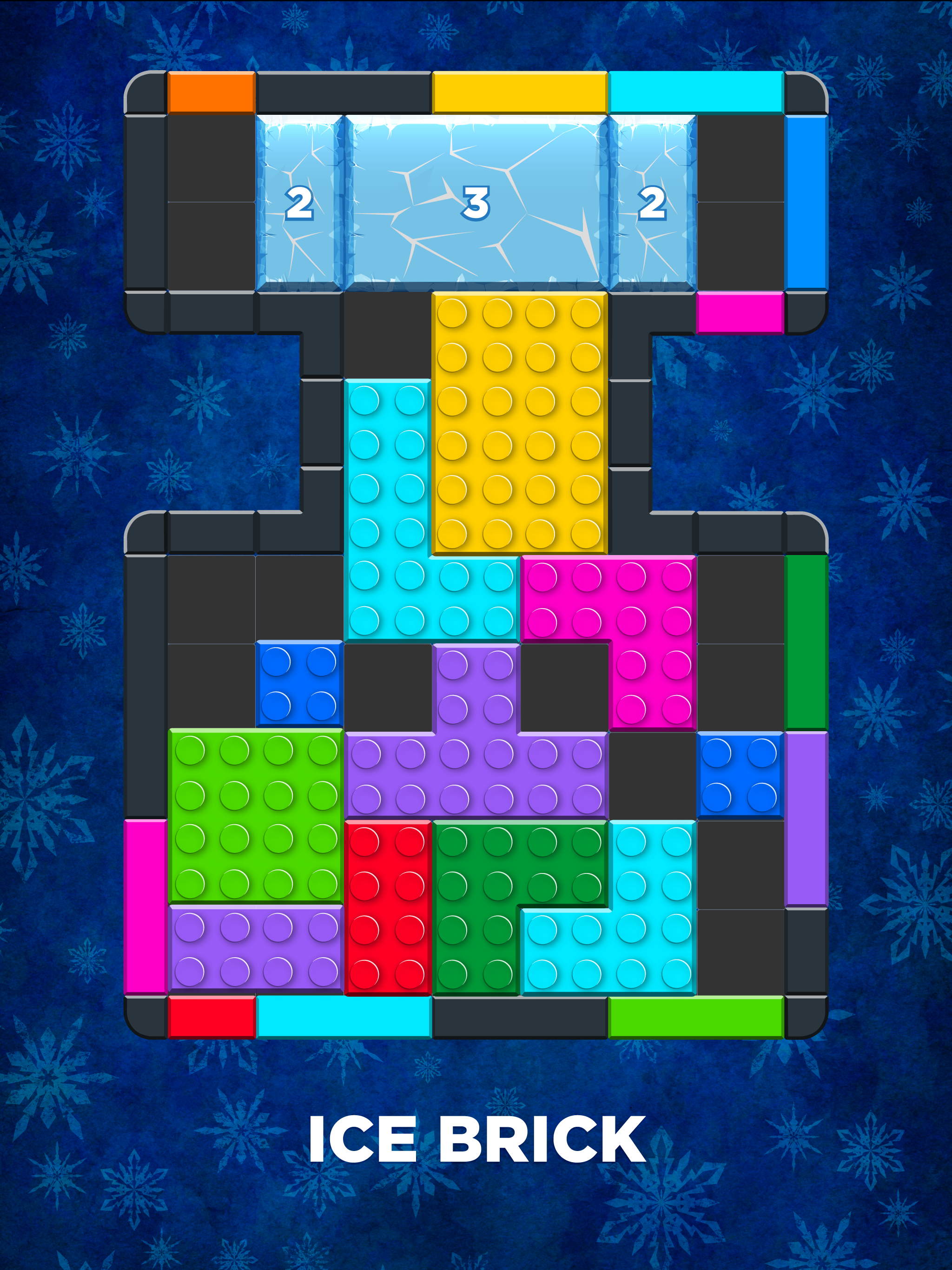 Brick Jam: color block