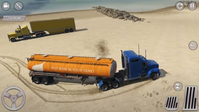 Oil Tanker Cargo Truck Driving Screenshot