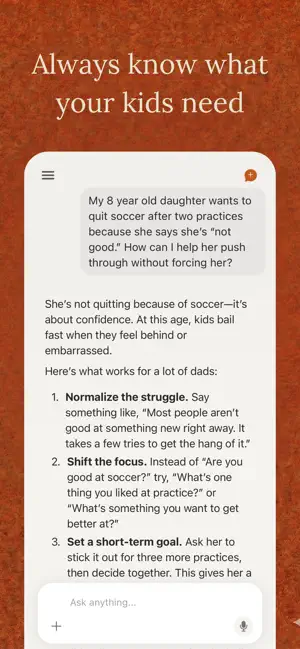 Fathers.ai - Dad Parenting App screenshot 3