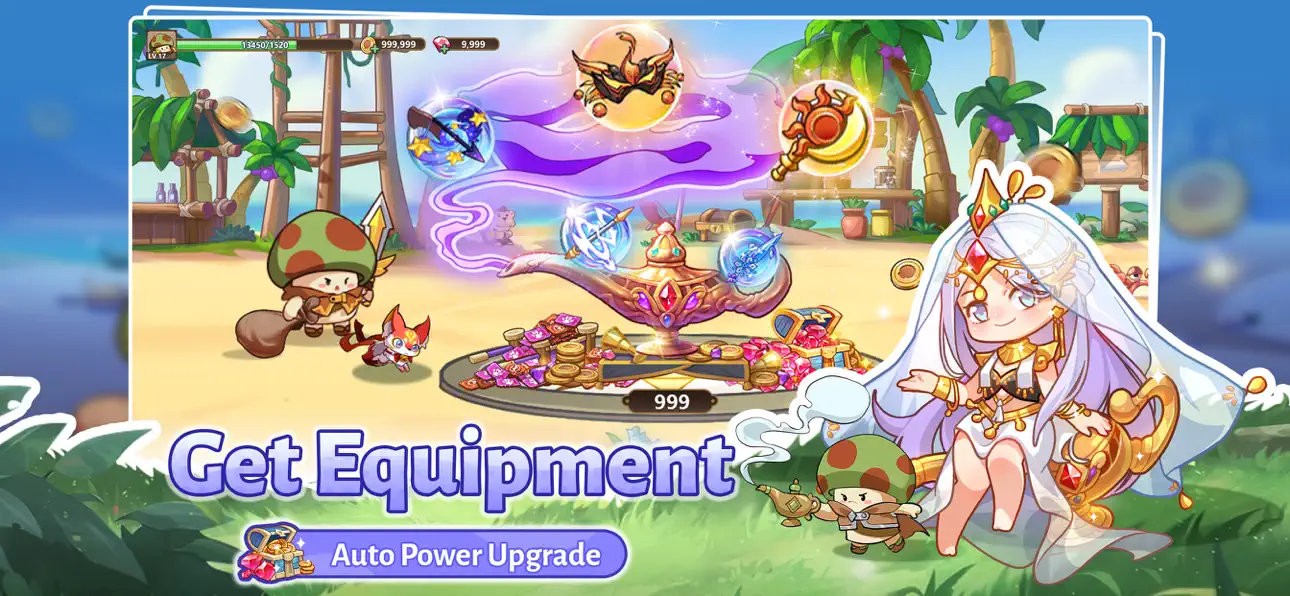 Legend of Mushroom iOS Mod IPA screenshot 4 - iOS game interface