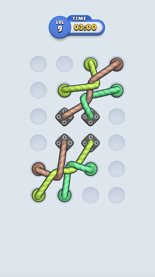 #2. Rope Connect 3D (iOS) 由: Hang Nguyen