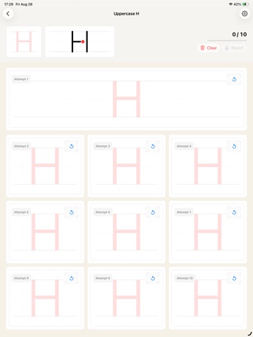 Handwriting: Montessori iPad screenshot