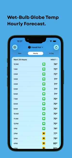 Wet Bulb Temperature: WBGT screenshot 2