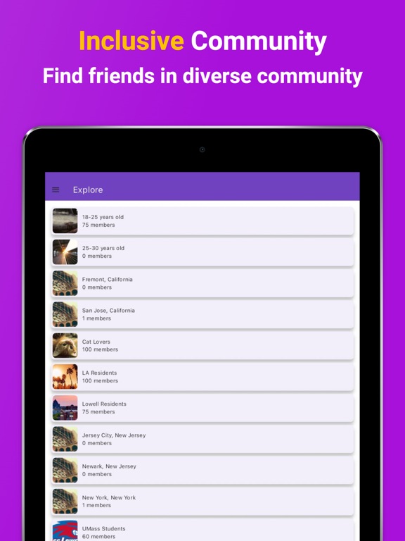 DuoRanker iPad screenshot 2 - Social Networking app