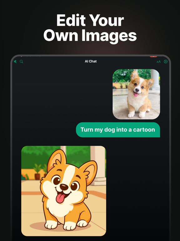 Chat 5 0: AI Chat & Writing iPad screenshot