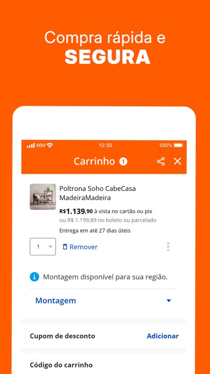 MadeiraMadeira: compras online screenshot-5