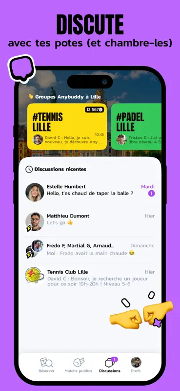Anybuddy : Padel Tennis Squash screenshot 7 of 8