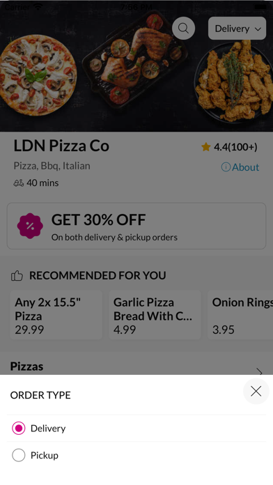 LDN Pizza Co Screenshot
