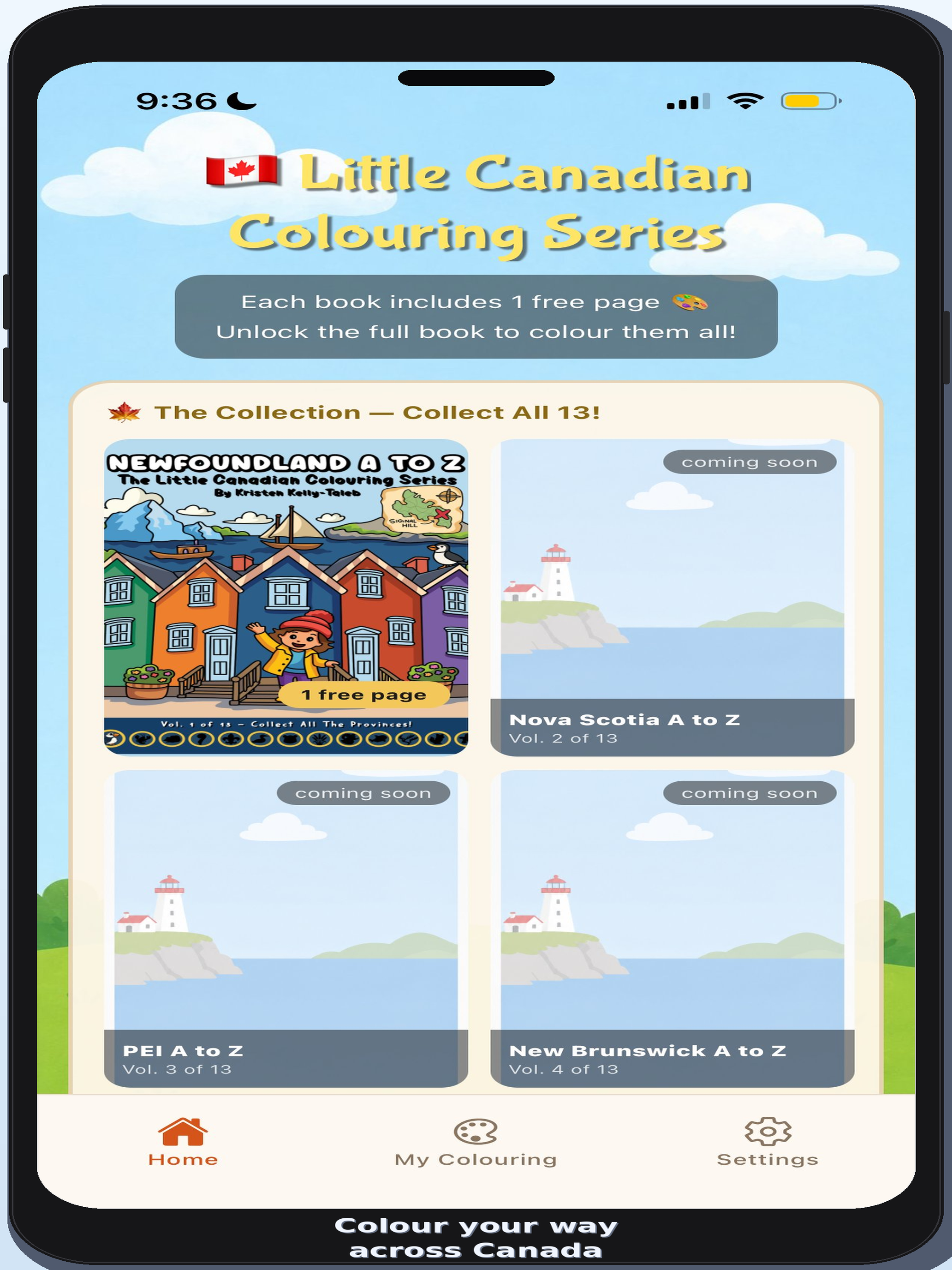 Little Canadian Colouring screenshot 7