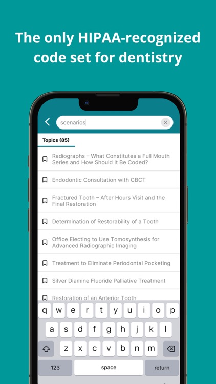ADA CDT Coding screenshot-3