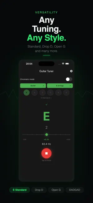 Guitar Tuner - Perfect Tune screenshot 1