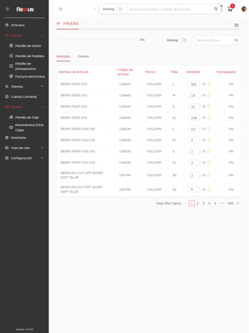 Flexxus App iPad screenshot