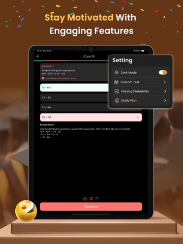 HISET Practice Test 2026 iPad screenshot