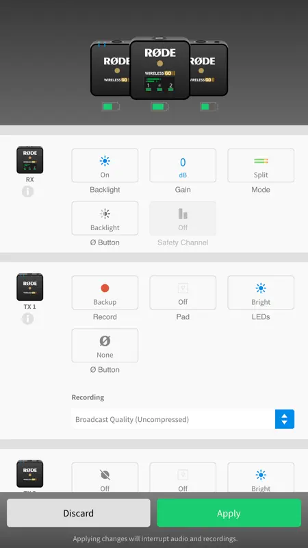 RØDE Central Mobile screenshot 3 of 3