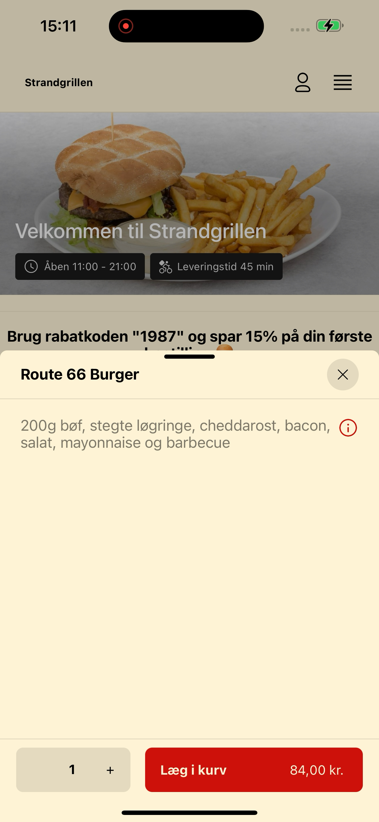 Strandgrillen screenshot 4