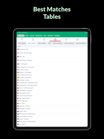 FV Stats – Soccer Analyst iPad screenshot