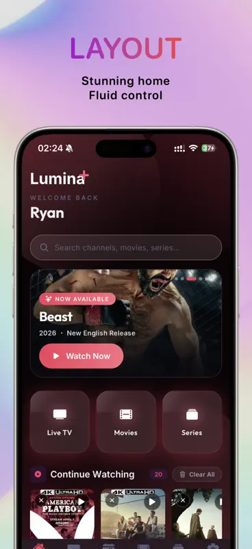 IPTV Lumina + Premium Player screenshot 6 of 6