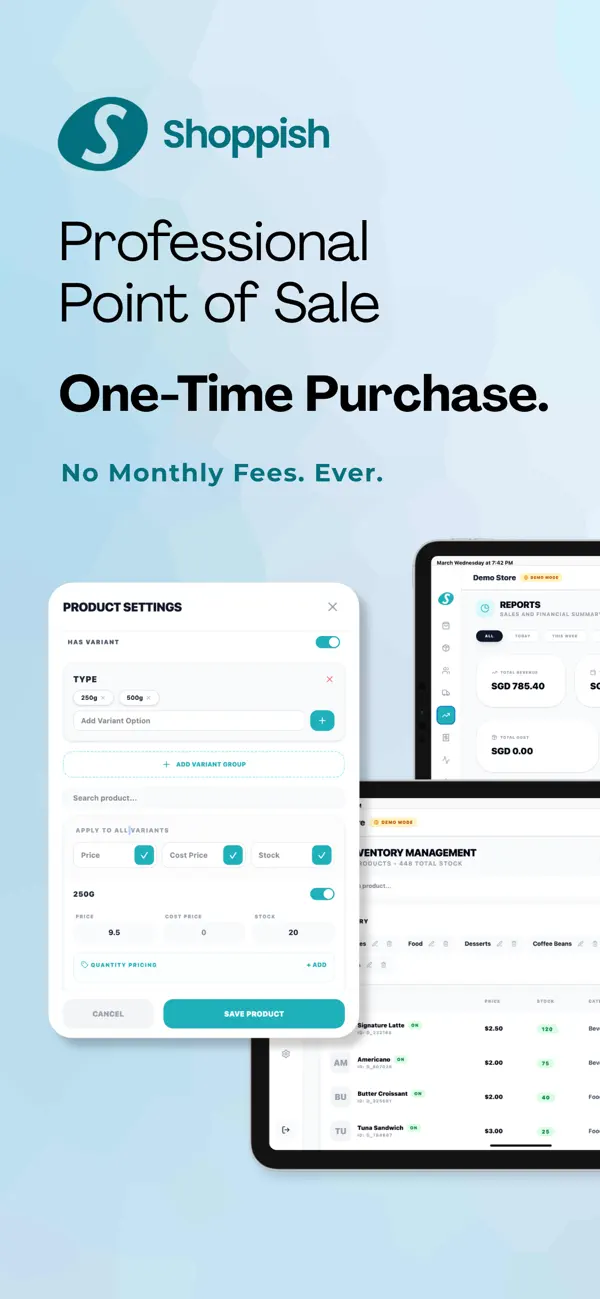 Screenshot #1 pour Shoppish POS