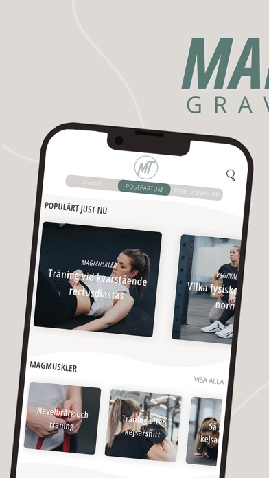 Mammaträning Screenshot
