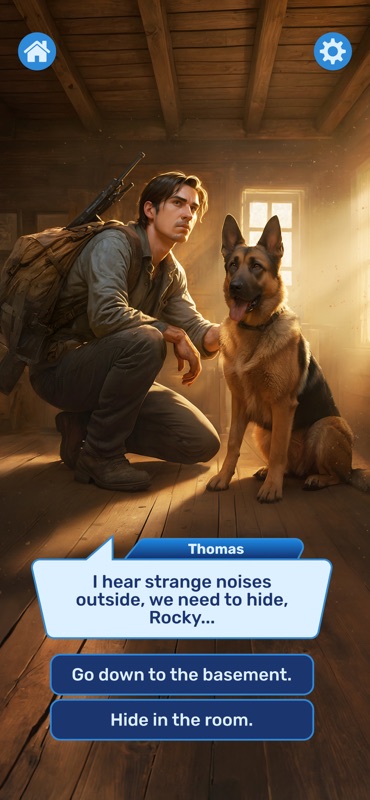 Survival Stories: Novel Games screenshot 3