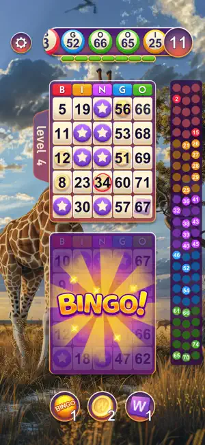 Bingo Words and Wildlife screenshot 1