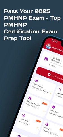 PMHNP Exam Prep Screenshot 1 of 9