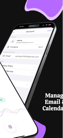 April - AI Executive Assistant screenshot