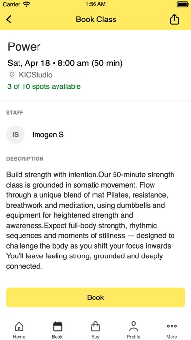 App screenshot