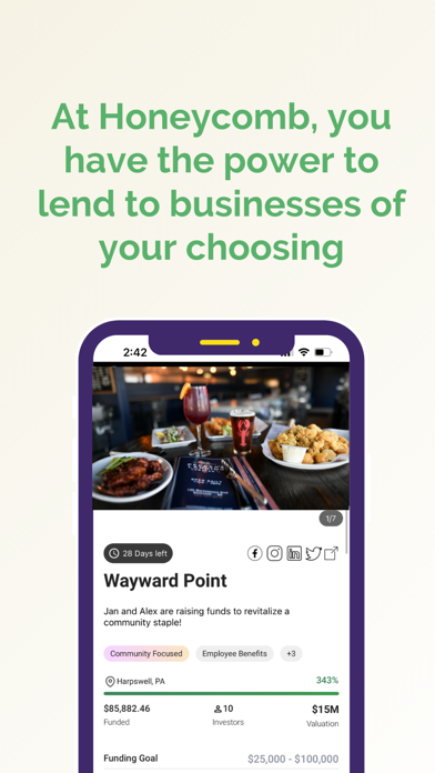 Honeycomb Credit iPhone screenshot 3 - Finance app