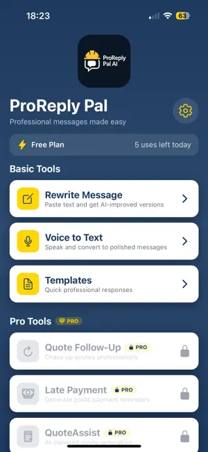 ProReplyPal screenshot 3