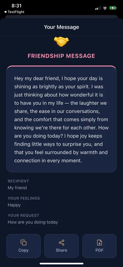 AI Feel Write screenshot 3