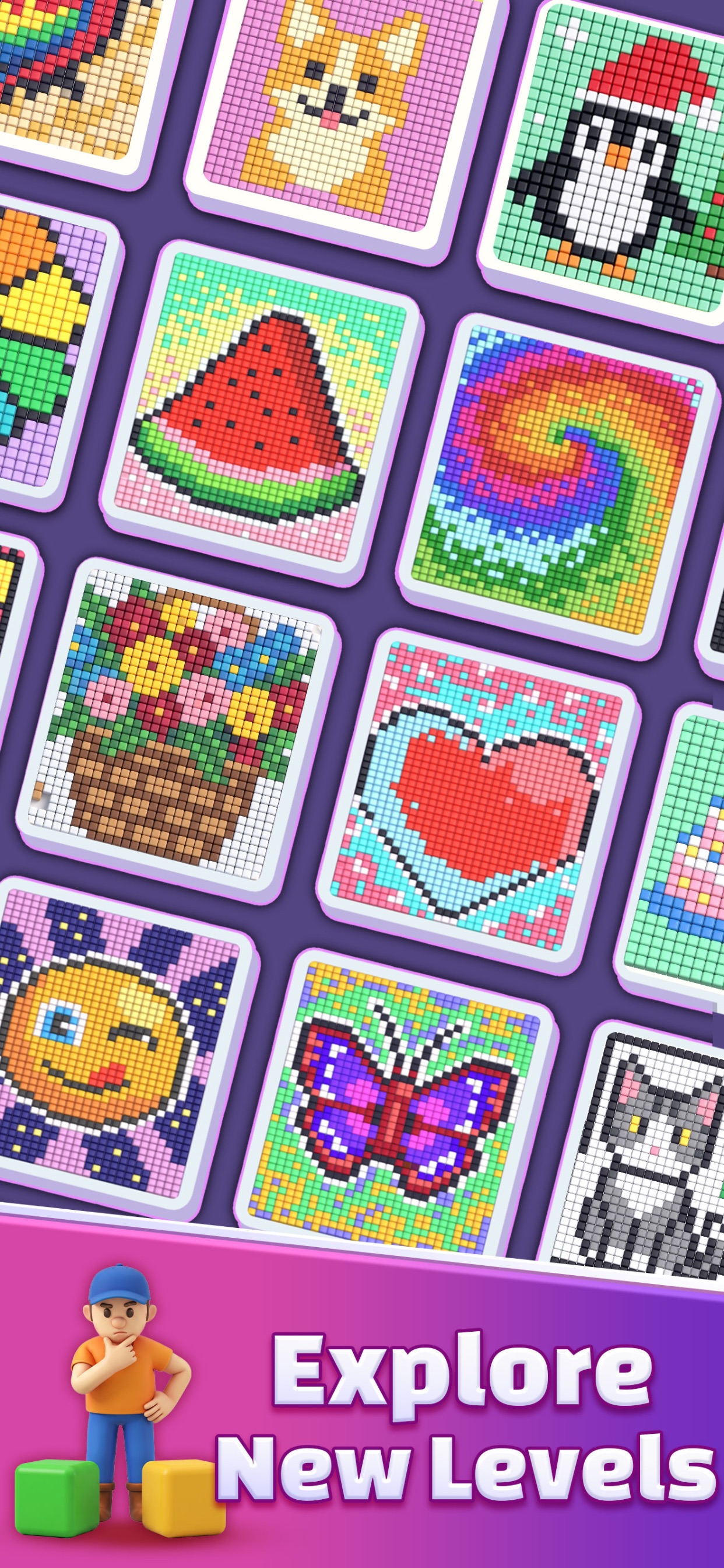 Screenshot 6 of Pixel Hunt: Truck Flow Puzzle