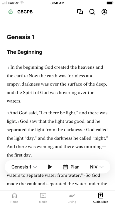 Screenshot 3 of Grace Bible Palm Bay App