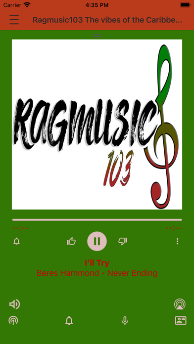 Ragmusic 103 app screenshot