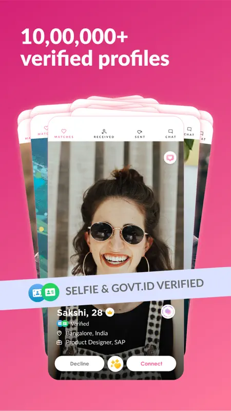 Betterhalf: Matrimony App screenshot 1 of 6