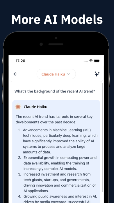Hub AI: AI agent chat bot Screenshot