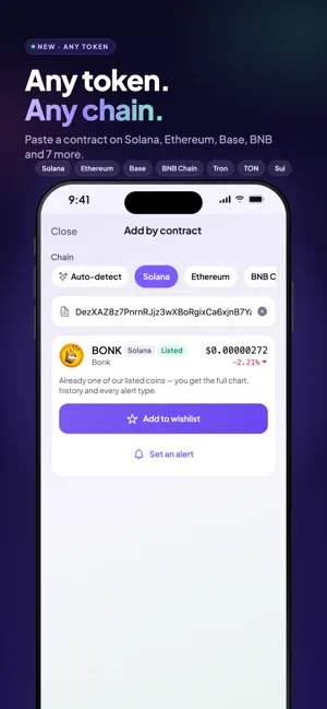 Coin Price Alert: Crypto Alarm screenshot 3