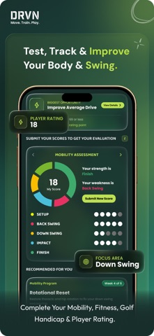 DRVN - Golf & Gym Workouts Screenshot 3 of 10